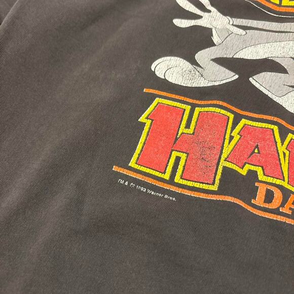 Vintage 1990s biker harley davidson - Picture 3 of 4